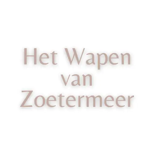 Het wapen van Zoetermeer trouwen